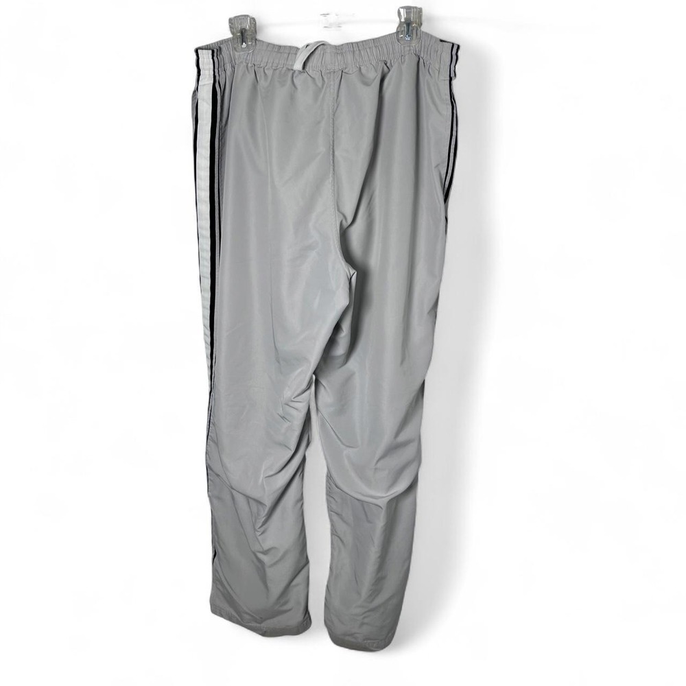 Vintage Y2K Reebok Track Pants Mens XL Baggy Windbreaker Swishy Lined - Picture 2 of 5